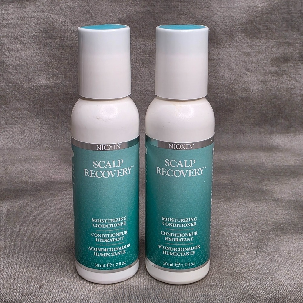 (X2) Nioxin Scalp Therapy Moisturizing Conditioner 1.7 fl oz Travel Size